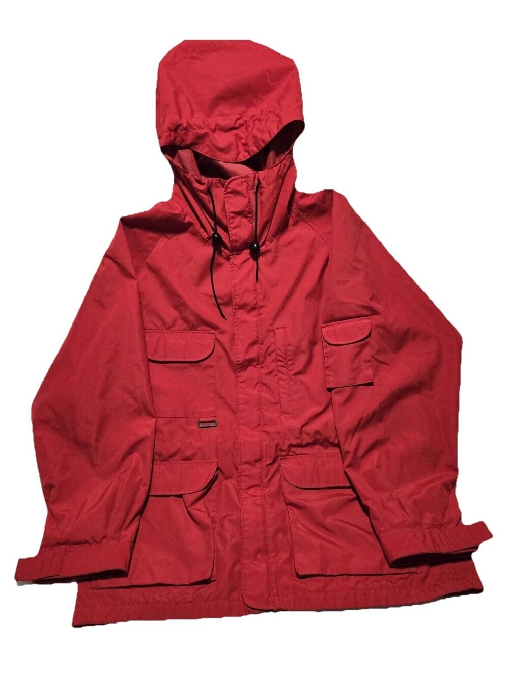 Vintage Eddie Bauer Red Hooded Mountain Parka Men’s XL EUC
